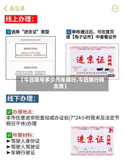 【今日限号多少汽车限行,今日限行吗北京】