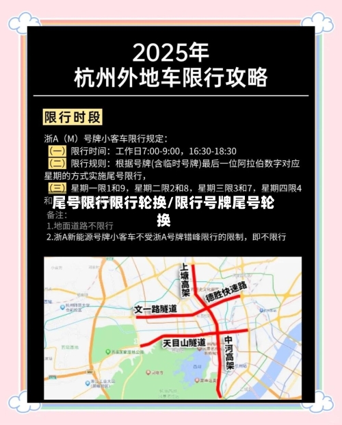 尾号限行限行轮换/限行号牌尾号轮换