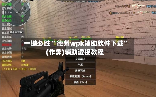 一键必胜“ 德州wpk辅助软件下载”(作弊)辅助透视教程