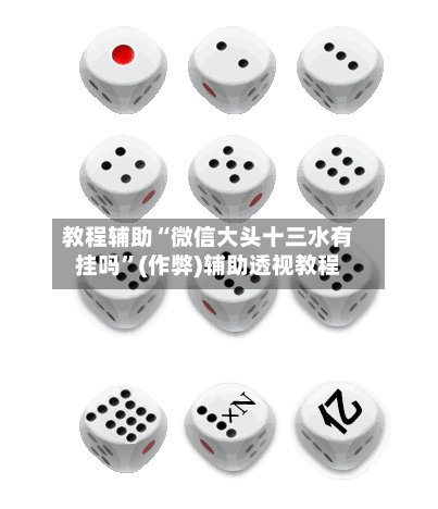 教程辅助“微信大头十三水有挂吗”(作弊)辅助透视教程