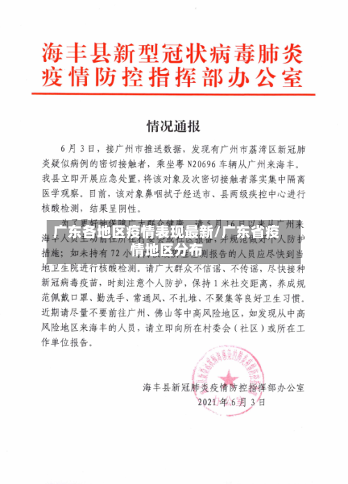 广东各地区疫情表现最新/广东省疫情地区分布