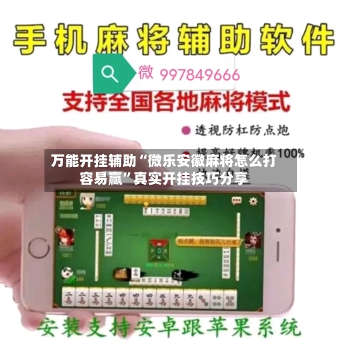 万能开挂辅助“微乐安徽麻将怎么打容易赢”真实开挂技巧分享