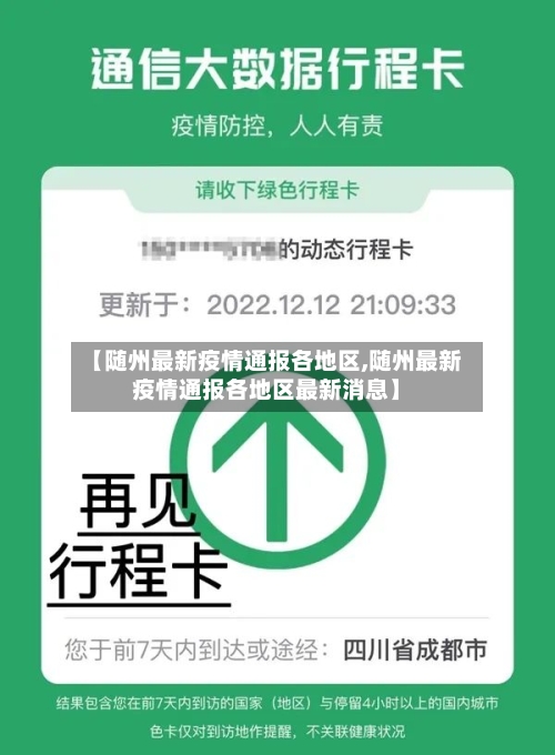 【随州最新疫情通报各地区,随州最新疫情通报各地区最新消息】