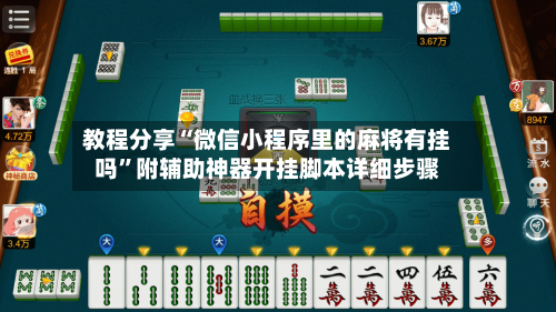 教程分享“微信小程序里的麻将有挂吗”附辅助神器开挂脚本详细步骤