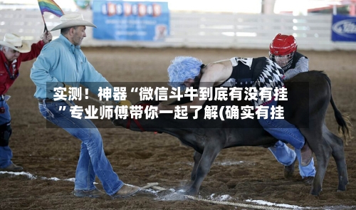 实测！神器“微信斗牛到底有没有挂”专业师傅带你一起了解(确实有挂