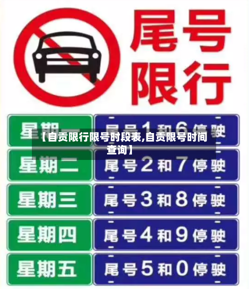 【自贡限行限号时段表,自贡限号时间查询】