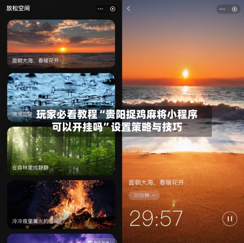 玩家必看教程“贵阳捉鸡麻将小程序可以开挂吗”设置策略与技巧
