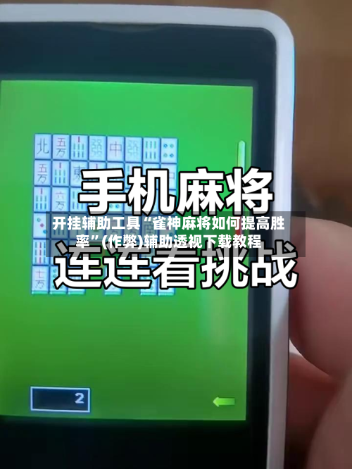 开挂辅助工具“雀神麻将如何提高胜率”(作弊)辅助透视下载教程