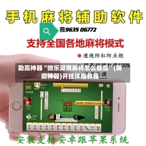 助赢神器“微乐湖南麻将怎么能赢”(辅助神器)开挂详细教程