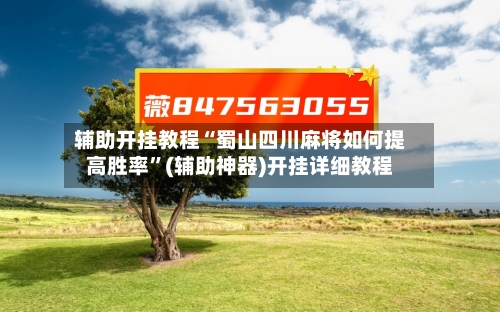 辅助开挂教程“蜀山四川麻将如何提高胜率”(辅助神器)开挂详细教程