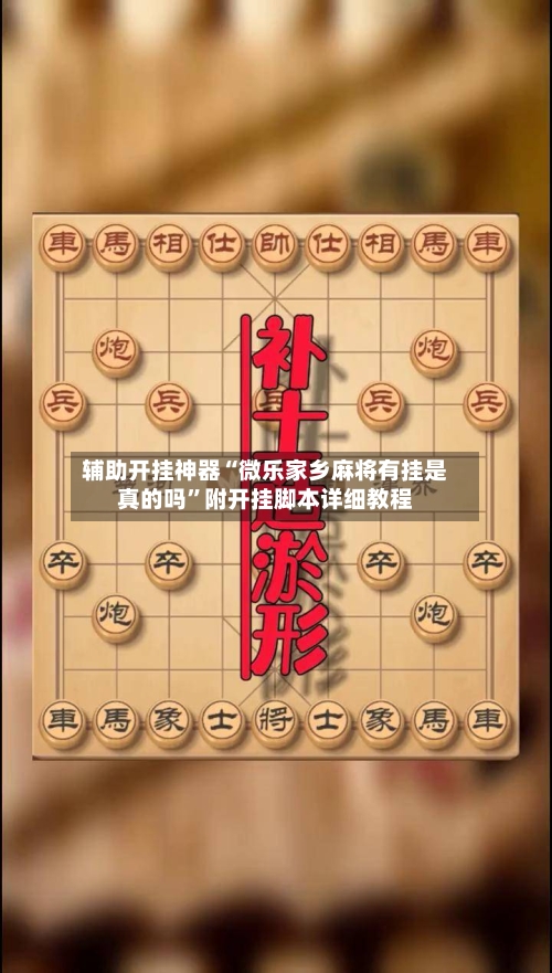 辅助开挂神器“微乐家乡麻将有挂是真的吗”附开挂脚本详细教程