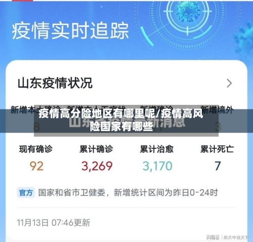 疫情高分险地区有哪里呢/疫情高风险国家有哪些