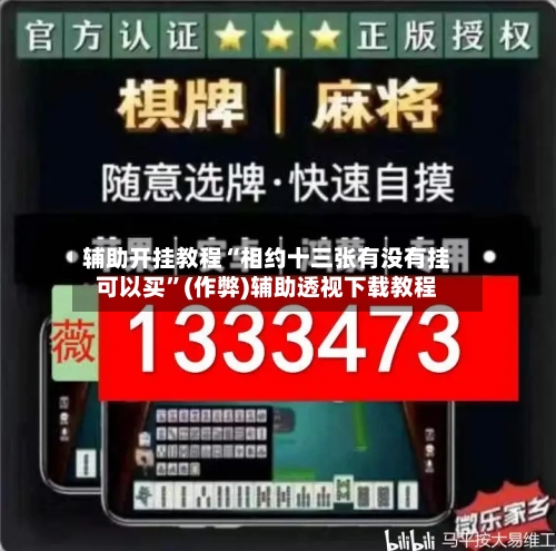 辅助开挂教程“相约十三张有没有挂可以买”(作弊)辅助透视下载教程