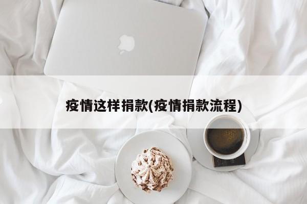 疫情这样捐款(疫情捐款流程)
